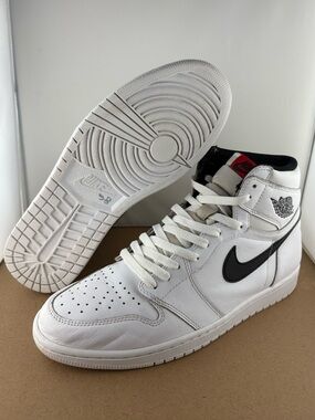 Nike Air Jordan 1 Retro High OG Premium Yin Yang White Black Size 11 555088 102
